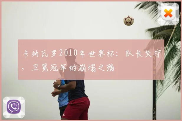 卡纳瓦罗2010年世界杯:队长失守,卫冕冠军的崩塌之殇